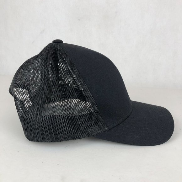 Pacific Headwear Unisex One Size 104C Pro Model Black Red Snapback Hat Cap - Picture 5 of 7